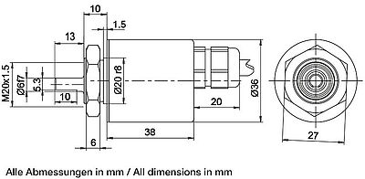 Zeichnung drawing WDGP/I 36S L2