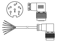 KDA667 Drehgeber Kabeldose