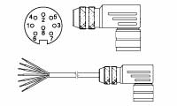 KDA867SSI Drehgeber Kabeldose