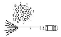 KI1267 Drehgeber Kabeldose KI1267 Drehgeber Kabeldose