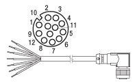 KIA1267 Drehgeber Kabeldose KIA1267 Drehgeber Kabeldose