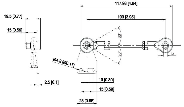 Zeichnung drawing Drehmonentstütze torque support WDGDS10020